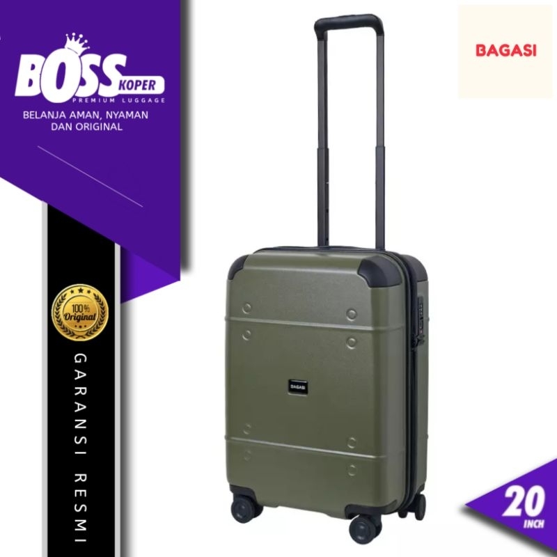 Koper 20 inch Kabin Cabin BAGASI Hardcase Expandable TSA Original