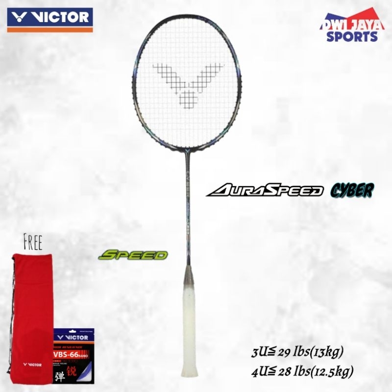 Raket Badminton Victor AURASPEED CYBER C | Raket Victor Auraspeed Cyber | Victor Ars Cyber C