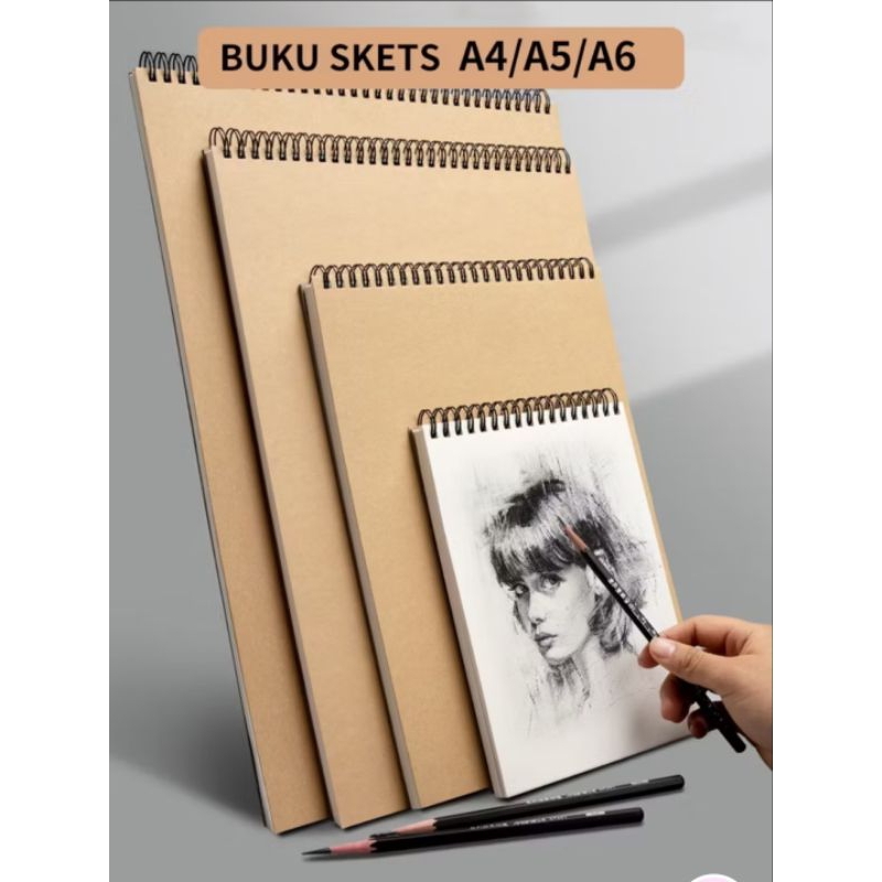 

SuksesMart. SKETCHBOOK / BUKU SKETSA / BUKU SKETCH 100 Halaman