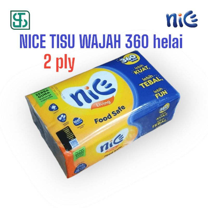 Tisu Tissue Nice Facial 180s 2 ply - Tisu Karawang - Tissue Murah - Agen Tisu Karawang - Distributor