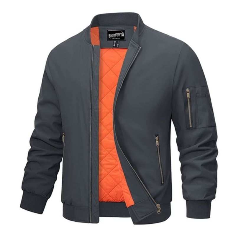 JAKET BOMBER PRIA-JAKET BOMBER TASLAN- JAKET BOMBER TERBARU