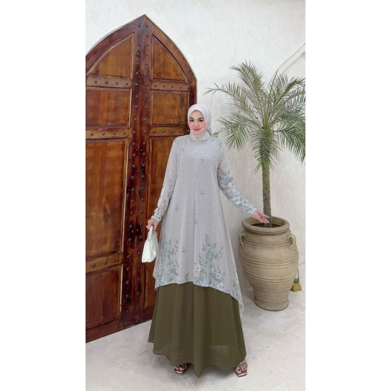 ALMERA B GAMIS SET HIJAB