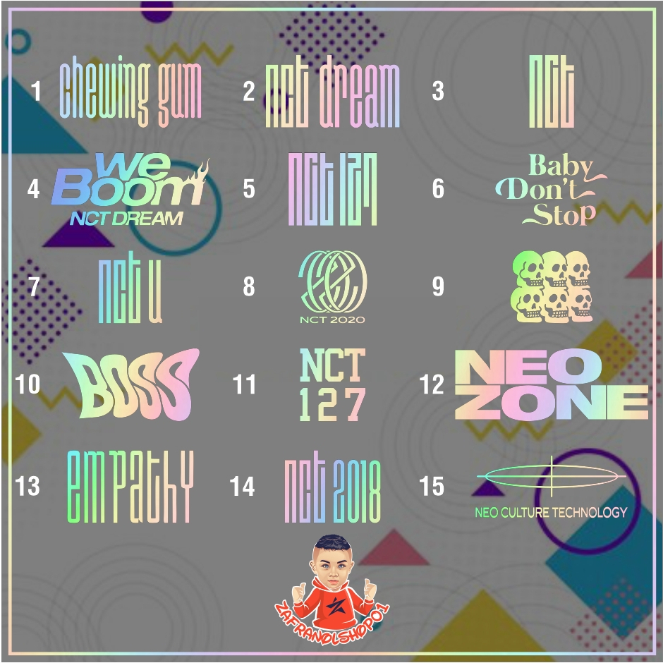 

Cutting Stiker NCT Hologram Baca Deskripsi