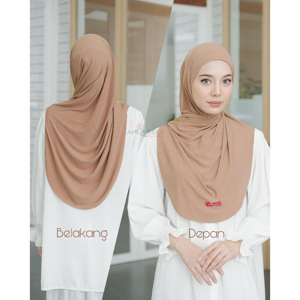 Hijab bergo instan || Hijab bergo Syr shanum | Anqueela syafaluma