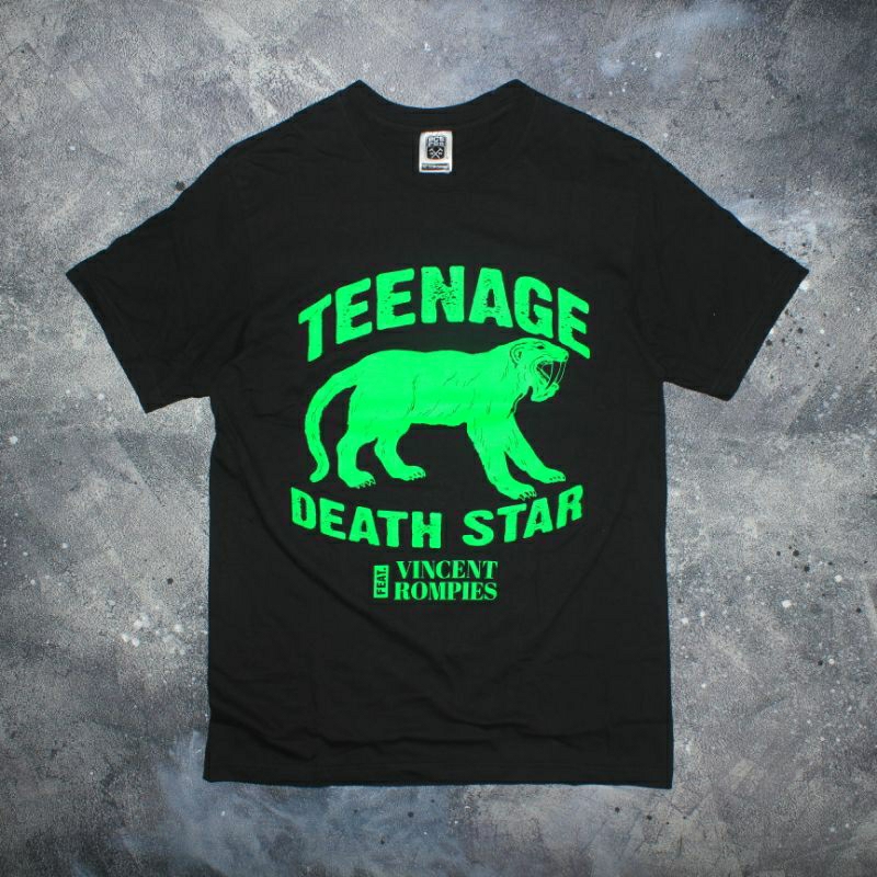 used T-shirt TEENAGE DEATH STAR FEAT VINCENT ROMPIES - LIVE AT CURVASUDFEST 2023