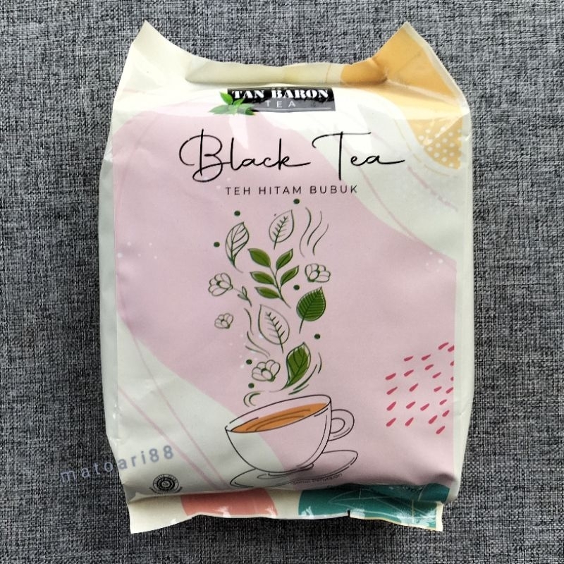 

Teh Hitam Bubuk (Black Tea) TAN BARON Resto 500gr lereng Gunung Kerinci