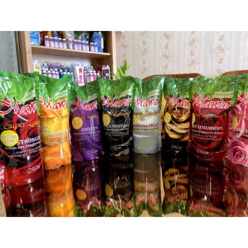 Mawar super Laundry Ori Pewangi pakaian Wangi Tahan lama