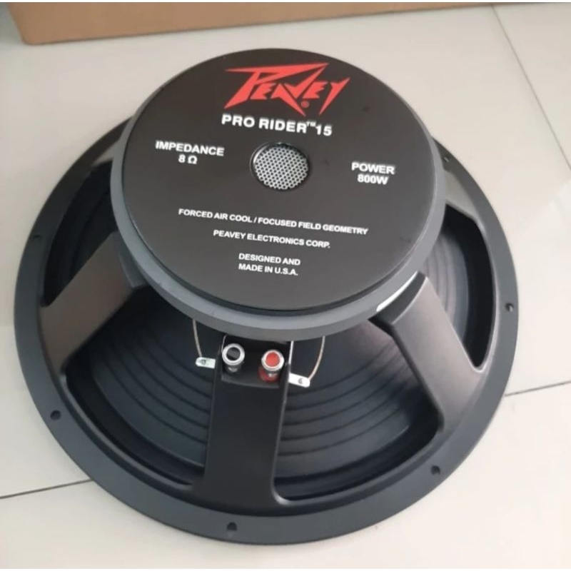 KOMPONEN SPEAKER 15 INCH PEAPEY PRO RIDER 15 INCH 800 WATT