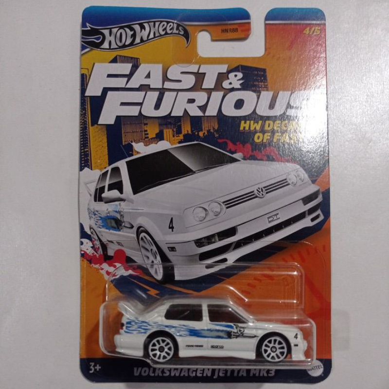 Hot Wheels Fast & Furious Volkswagen Jetta Mk3