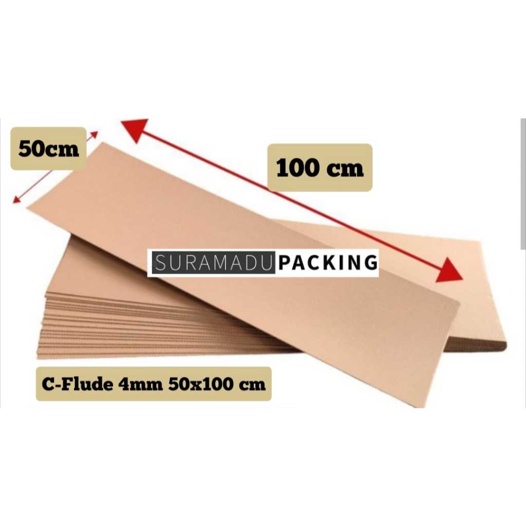 KARDUS SHEET 50x100 cm 100x50 cm Kardus Lembaran Polos / Kardus Karton lembaran polos / Karton lemba