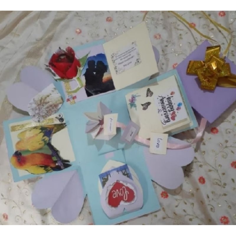 

Exploding Box Jumbo 15x15 Hadiah Anniversary 1 Tahun Untuk Pacar Cewek ldr Romantis Unik