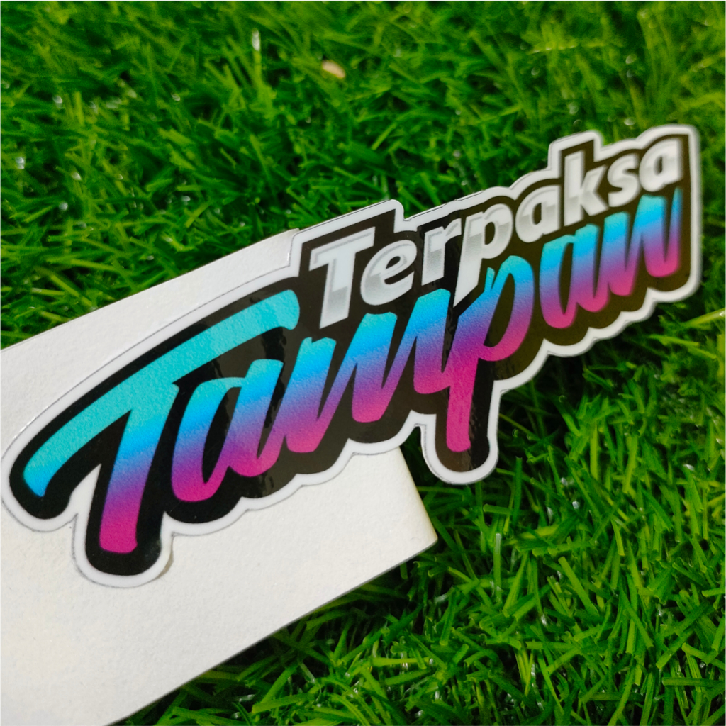 

Stiker viral | kata-kata | terlalu tampan | vinyl Glossy/Hologram stiker potongan presisi terbaru stiker kecil terlalu tampan