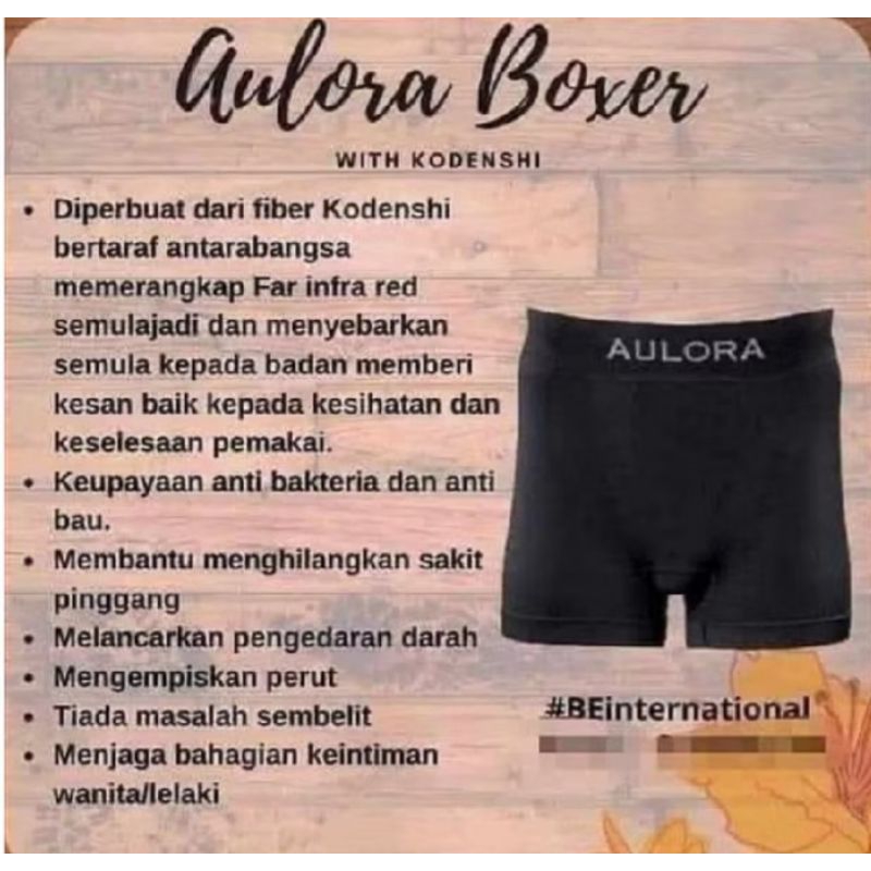 Aulora boxer celana dalam kesehatan pria wanita