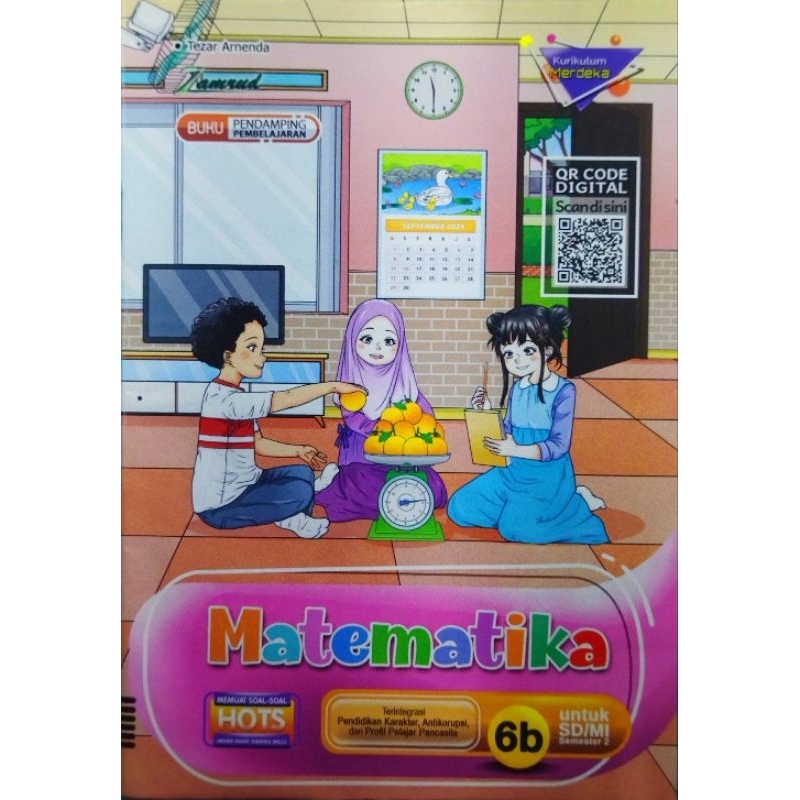 Lks Matematika SD/MI Kelas 6b Semester 2 kurikulum merdeka
