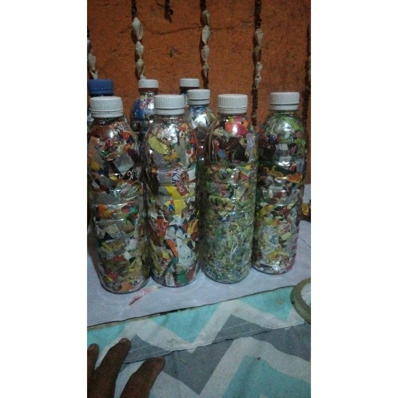 

Ecobrick dari botol Kangen Water 600 ml | Sampah Plastik | Ecobrick