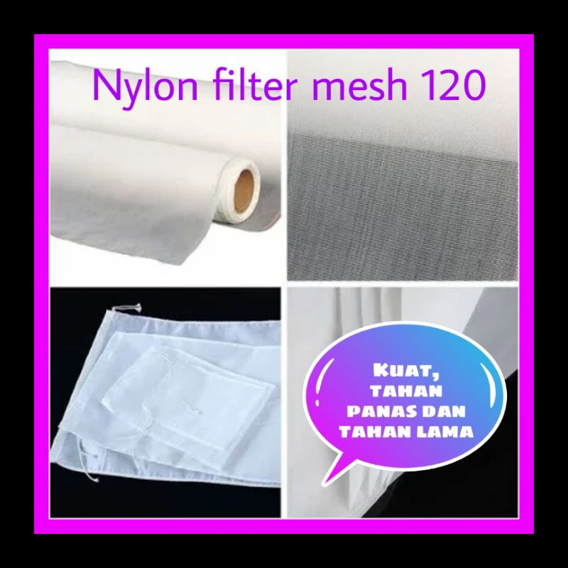 Filter nylon MESH 120 /Saringan nylon MESH 120