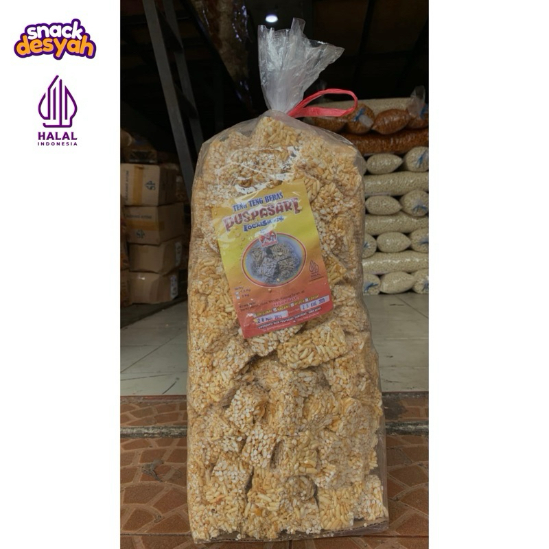 

TENG-TENG PUSPASARI ( 1 BALL 1,8 KG ) / TENG-TENG BERAS PESPASARI / TENG-TENG KACANG