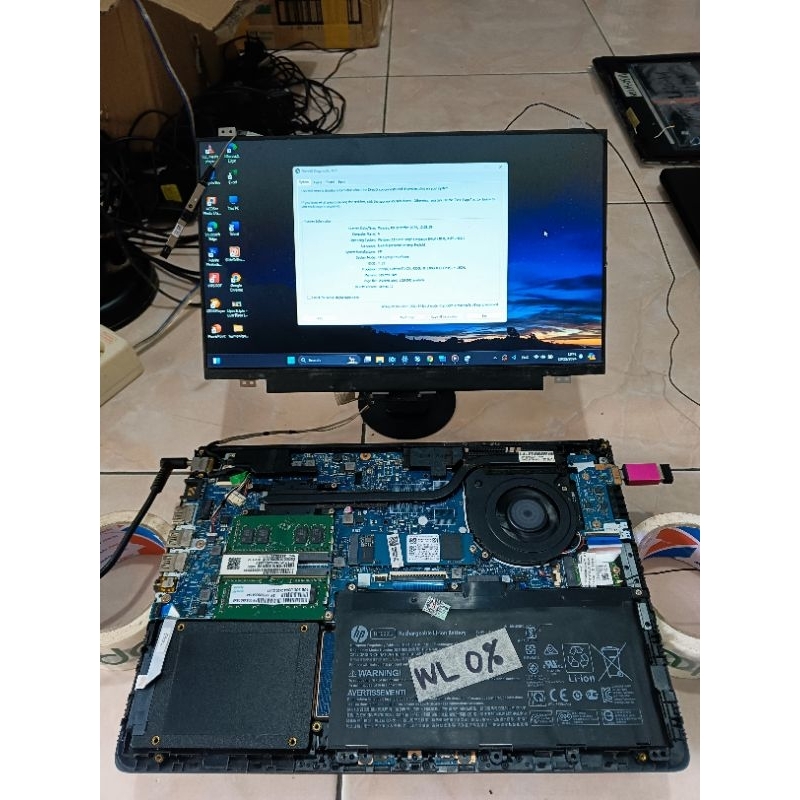 Motherboard Mainboard Laptop HP 14s cf1xxx Normal Original