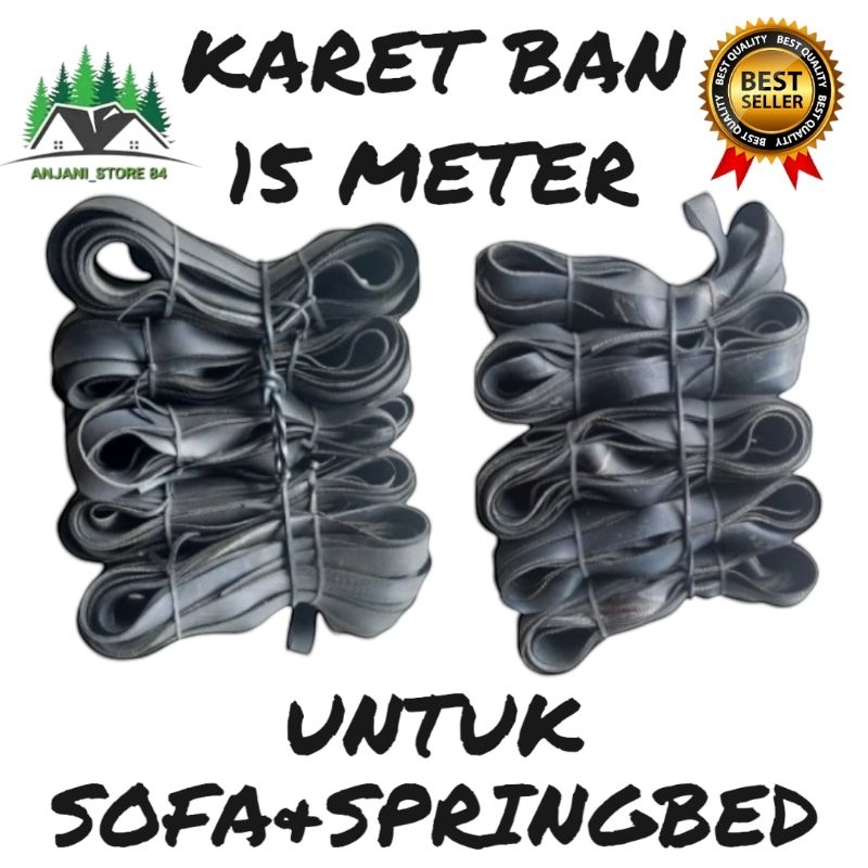 Tali Ban | Karet Ban Untuk Jok Sofa Kursi Springbed (15 Meter)