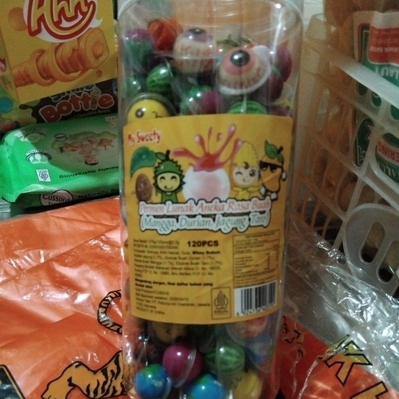 

Permen Lunat Mango Durian 120PCS