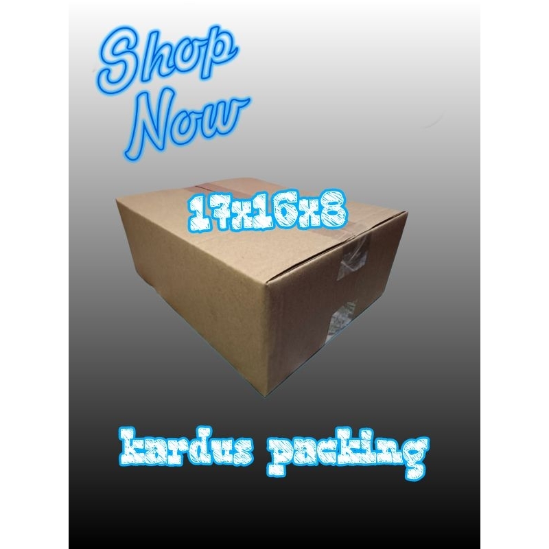 

kardus packing UK 17x16x8 kardus sedang kardus kecil