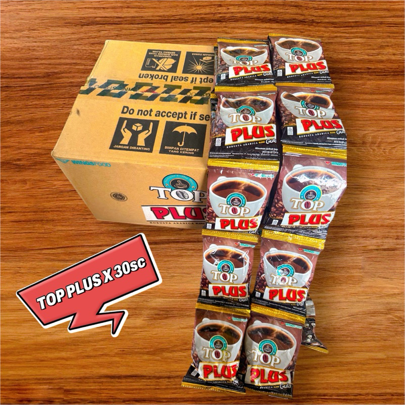 

30pcs Top Kopi Plus Gula 18gr x 30sachet