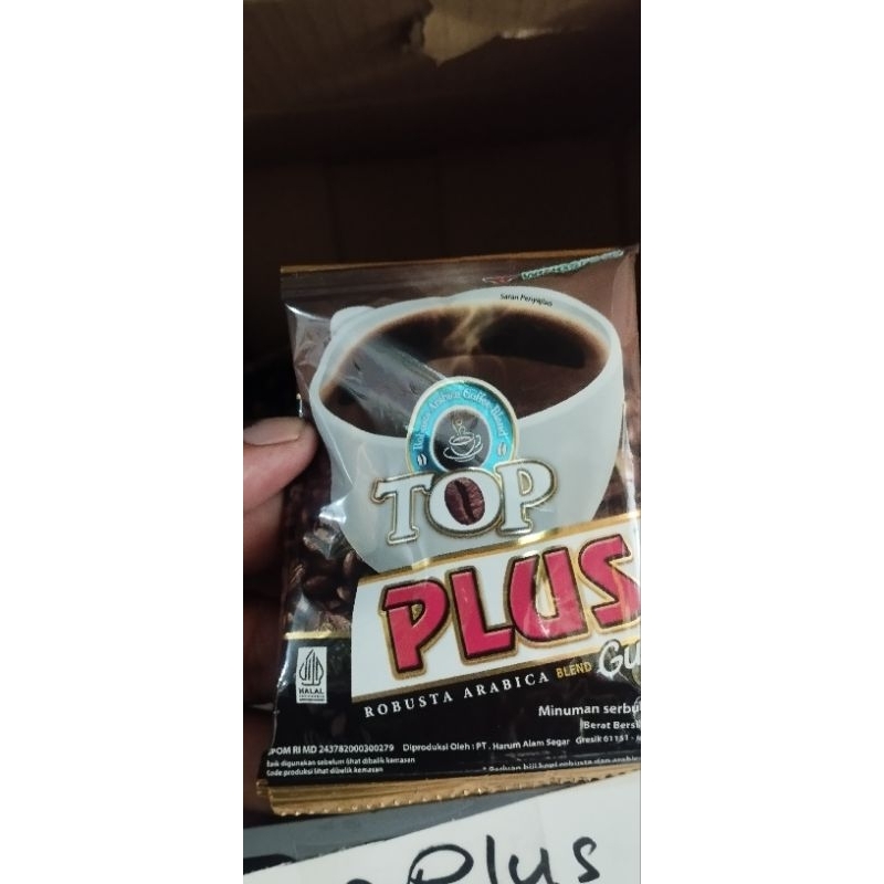 

kopi top plus 1 rtg 10pcs murah