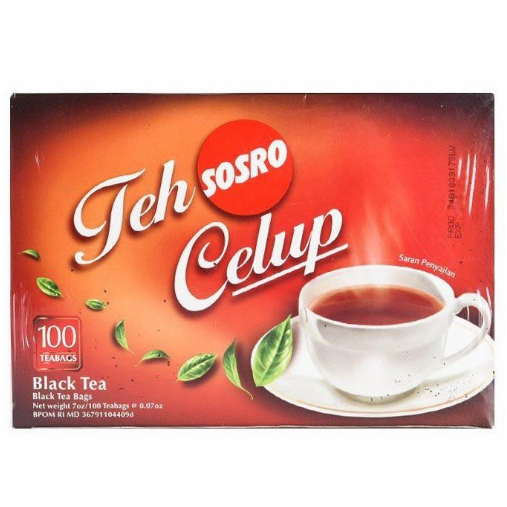 

Teh Sosro Celup 200g 100 kantong