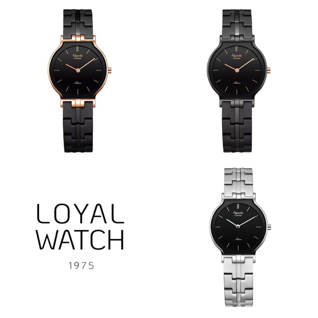 Loyal Watch 1975 - Jam Tangan Alexandre Christie Asteria Wanita 8410