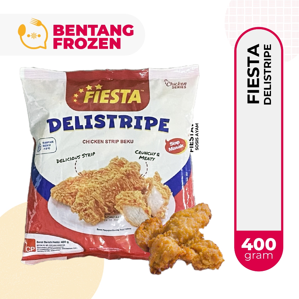 

Fiesta Delistripe Chicken Strip 400gr