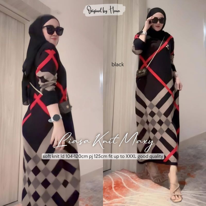 LIASA Maxi Dress Rajut Import | Maxi Knit | | Tunik Rajut | | Long Dress | | Dress |