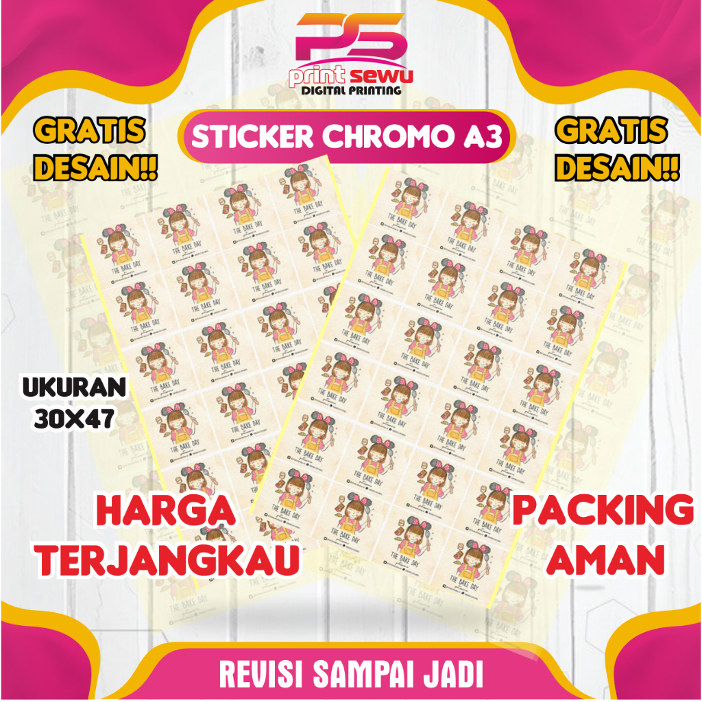 

CETAK STICKER CHROMO MURAH BISA REQUEST DESAIN | DESAIN STICKER BULAT | DESAIN STICKER KOTAK GRATIS DESAIN | REVISI SAMPAI JADI