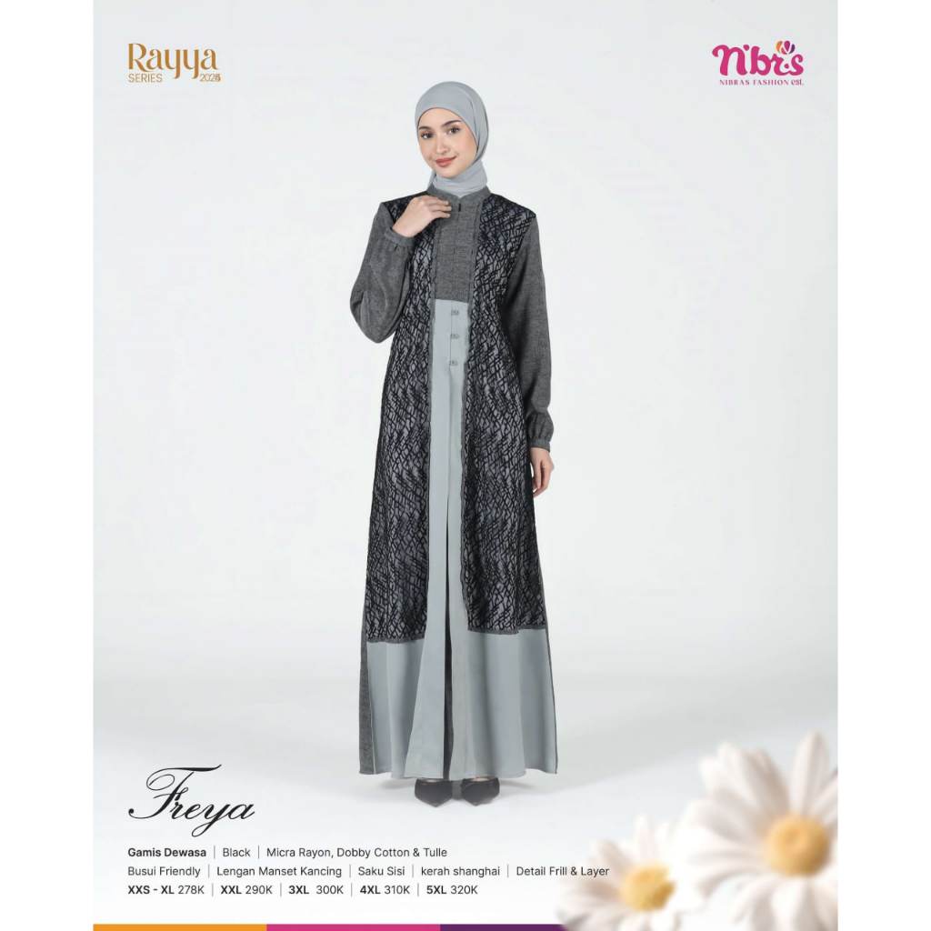 [NBRS SALE] FREYA GAMIS DEWASA BY NBRS