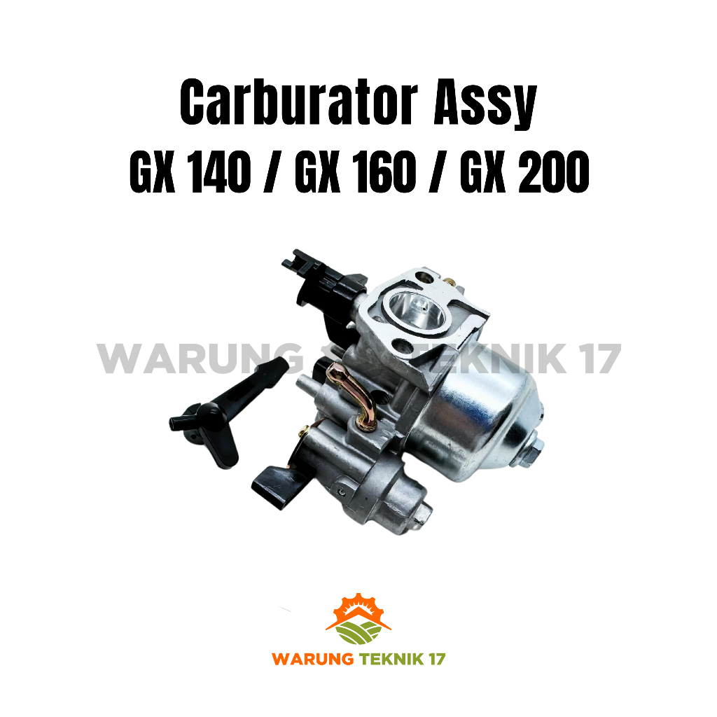 Carburator Assy GX160 / GX140 / GX200 Karburator Karbu Mesin Penggerak GX 160 GX 200 GX 140