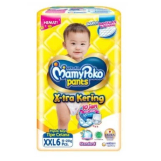 Mamy Poko Pants Popok Baby XXL 6pcs