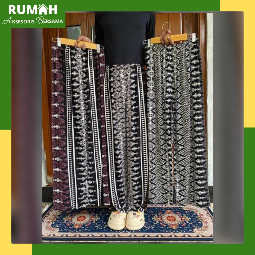 RAB CPG587 Celana Kulot Rayon Wanita Bahan Adem Dan Lembut Kulot Wanita Celana Panjang Wanita