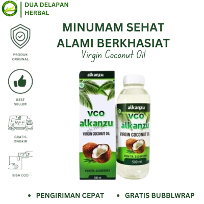 

VCO VIRGIN COCONUT OIL PREMIUM QUALITY ALKANZU 500ML