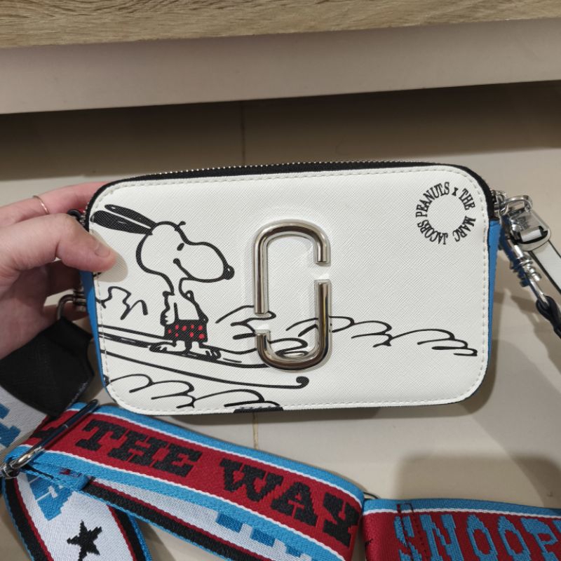 Tas Marc Jacobs Snapshot Bag Camera Bag Snoopy