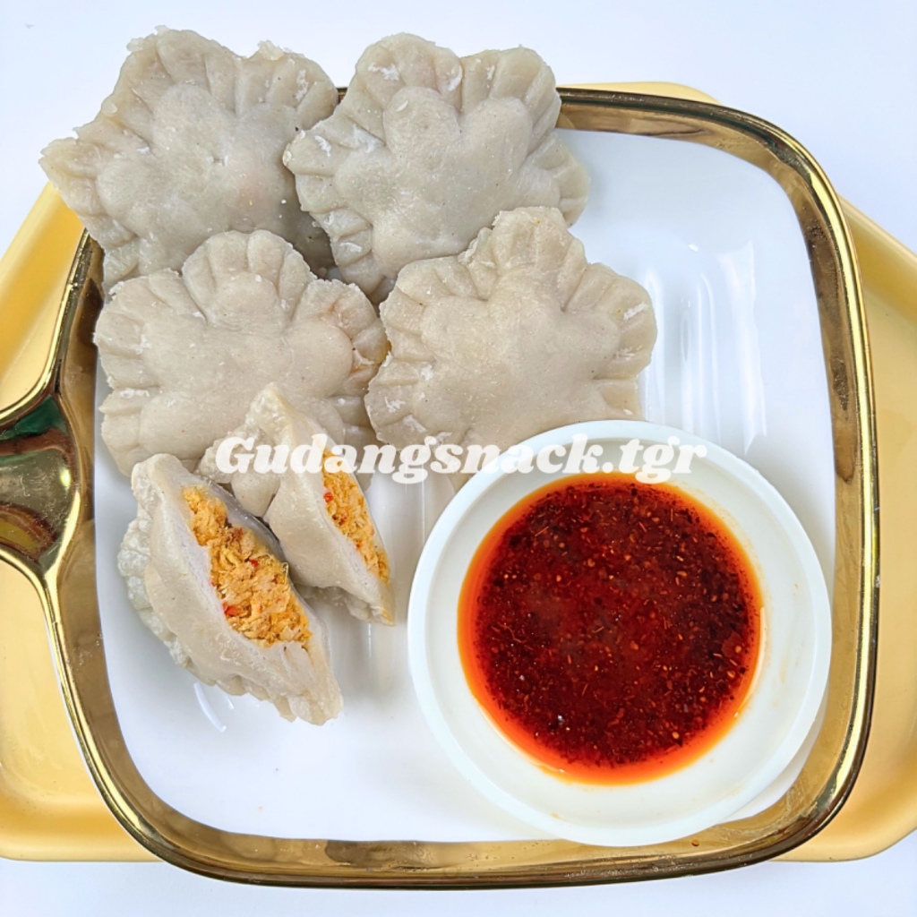 

[KARAKTER] Cireng Ayam Suwir Bunga Isian Ayam Suwir Pedas-isi 4
