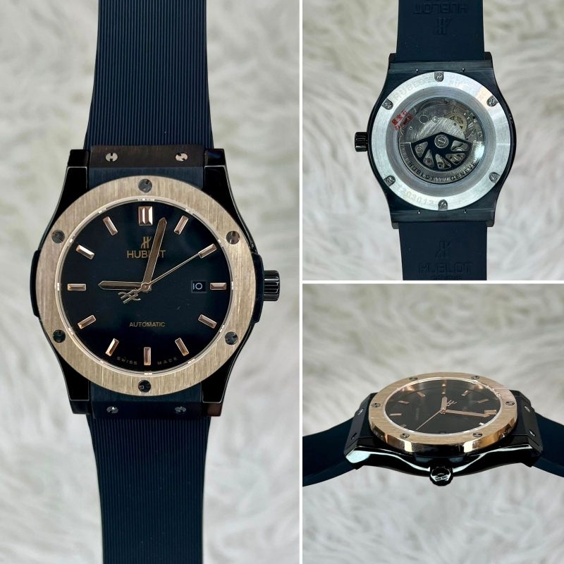 HUBLOT CLASSIC FUSHION AUTOMATIC JAPAN PREMIUM QUALITY DIAMETER 42mm #jamtanganpria