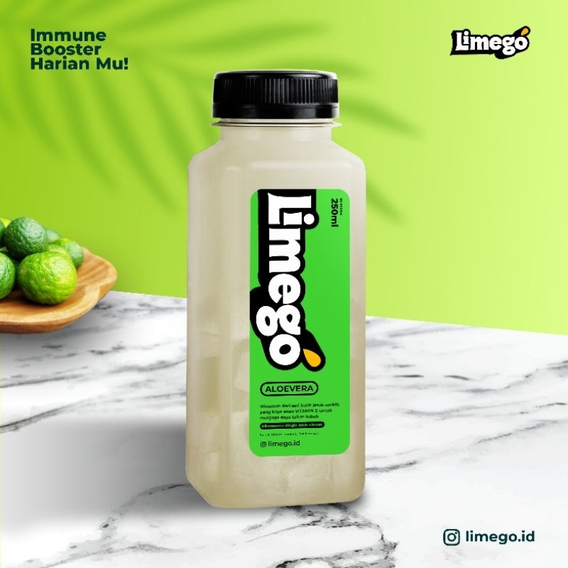 

Limego - Lime Aloevera - Sari Jeruk Sonkit dengan Aloevera