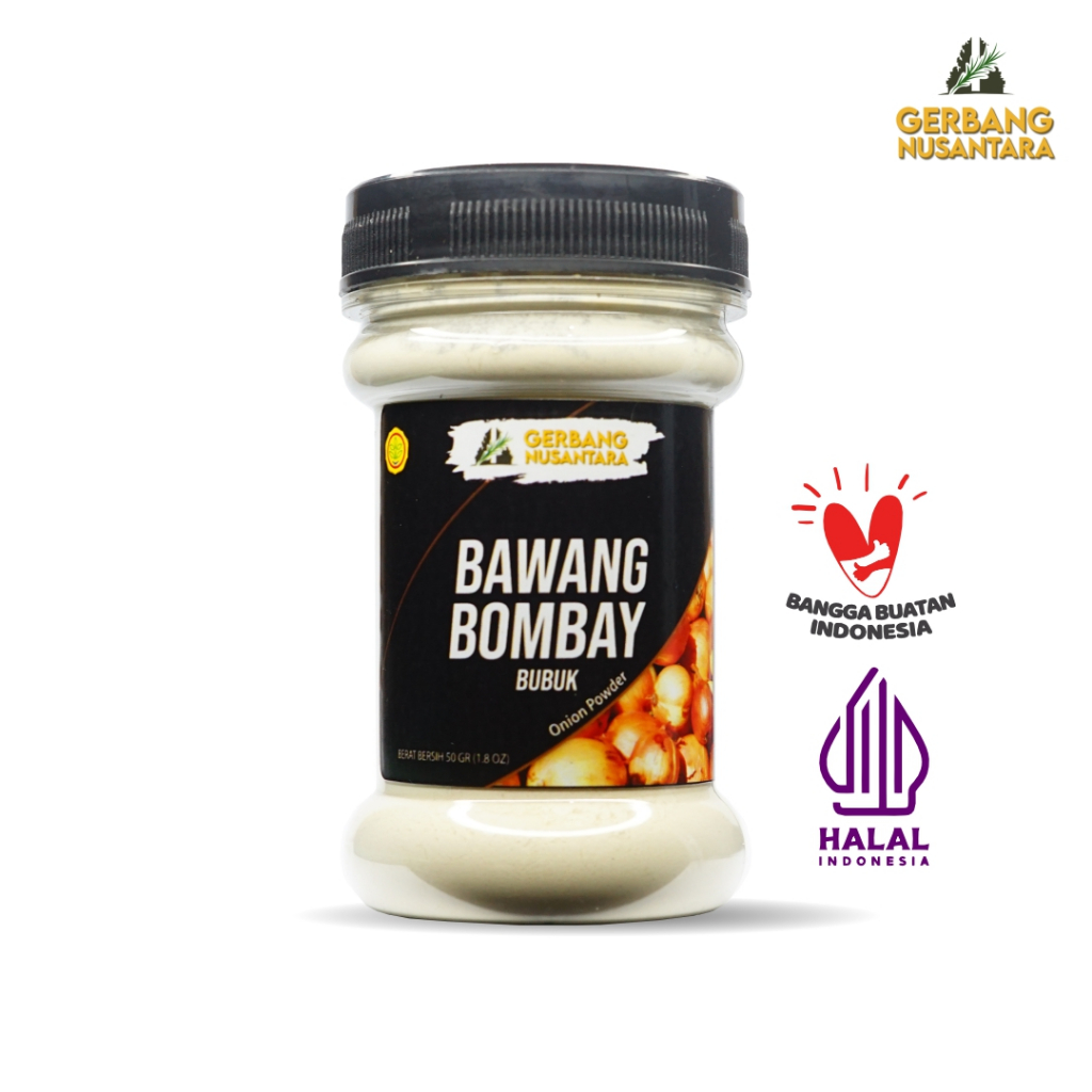 

Gerbang Nusantara - Bawang Bombay Bubuk Bumbu Masak Dapur Rempah 50gr