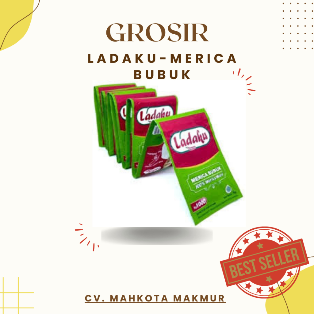 

GROSIR MURAH ISI 12 - Ladaku merica bubuk renceng