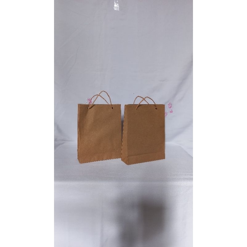 

(ISI 50PCS)PAPER BAG/TAS KERTAS UKURAN TANGGUNG POLOS