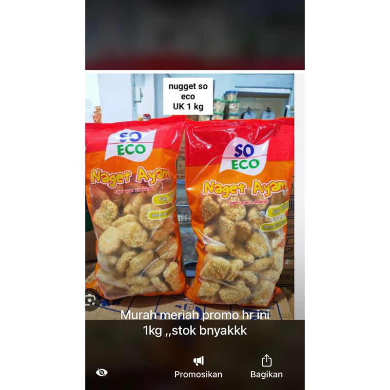 

NUGGET SO ECO 1 KG