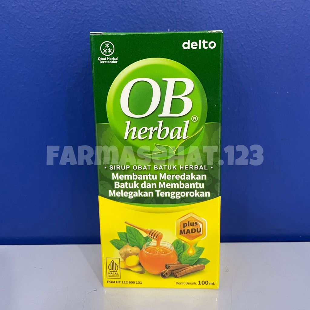 OB HERBAL DAN OB HERBAL JUNIOR OBAT BATUK HERBAL