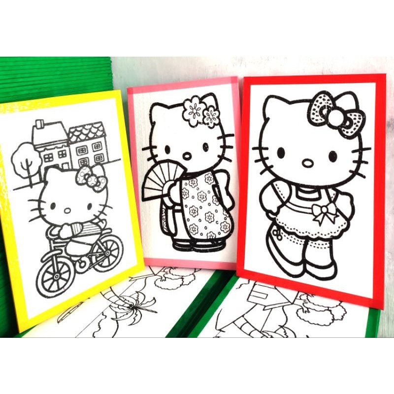 

[LUAR SUMATERA] (70 Pcs) [Lis Lakban] Styrofoam Lukis Uk 33x50x1 cm / Sterofoam Lukis Anak Lis Lakban
