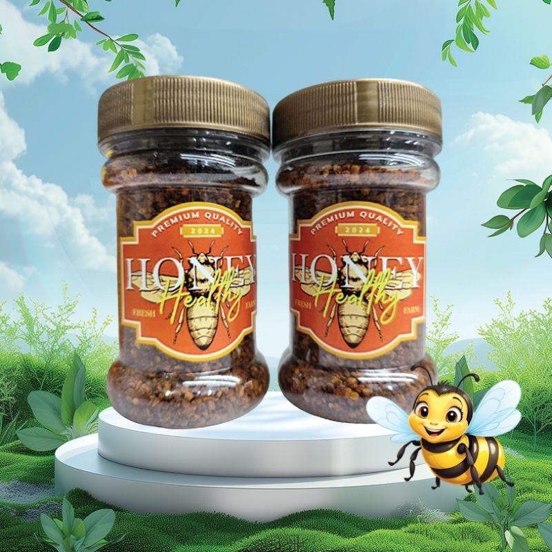 BEE POLEN 150 - Multifood Organik Madu Tepung Sari Bunga Sari Madu Royal Pollen Bee Pollen Bee Propo
