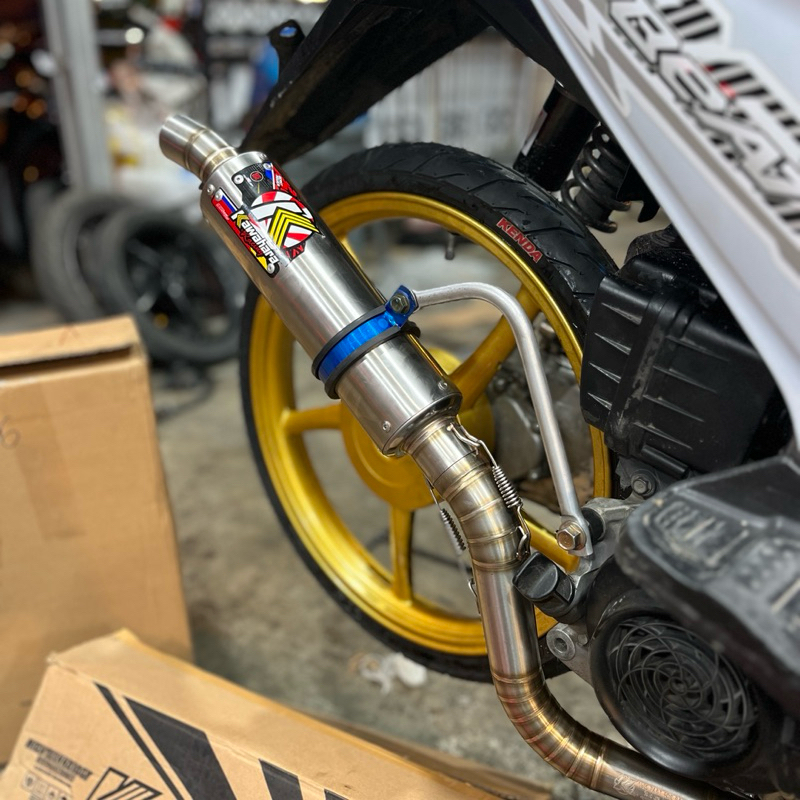 KNALPOT KAWAHARA DRAG BEAT ORIGINAL KAWAHARA RACING