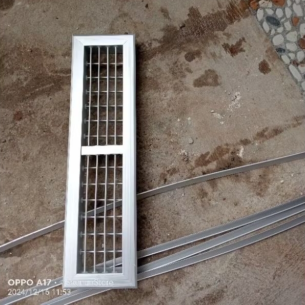 Supply Air Grill Uk 50x10 Cm Dalam